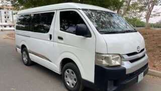 Hiace Bus for hire in Abuja by aisle car rentals