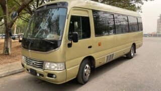 Toyota coaster for hire/rental, at aisle car rentals